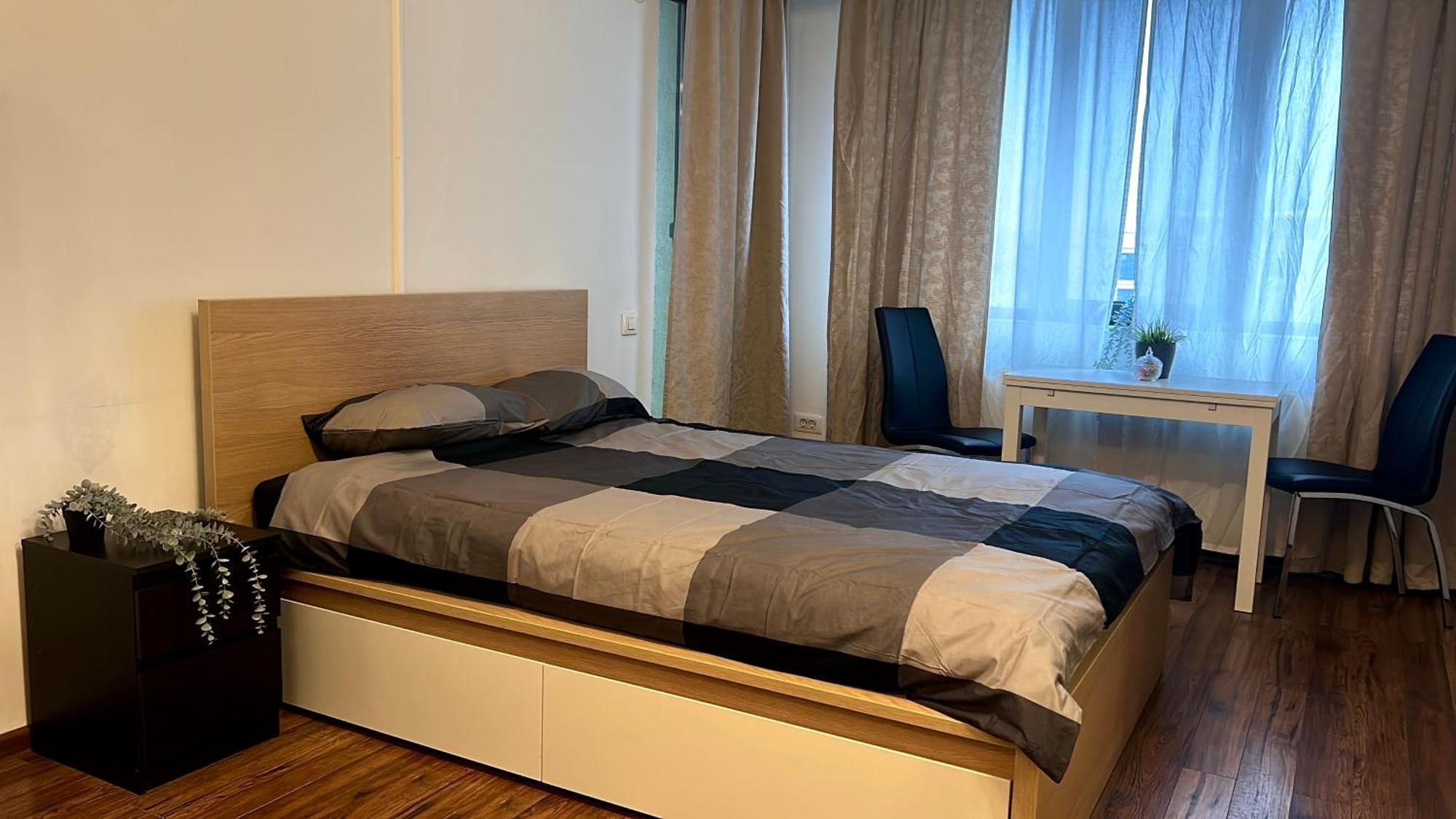 Cozy Apartment With Self Check-In Near Promenada Mall And Verdi Park Bucharest Exterior photo